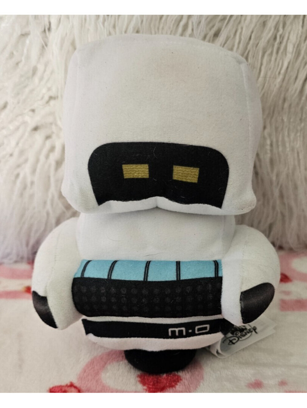 Disney Pixar Wall-E Robot Plush Toy M-O Microbe Obliterator MO Cleaning 7.5"